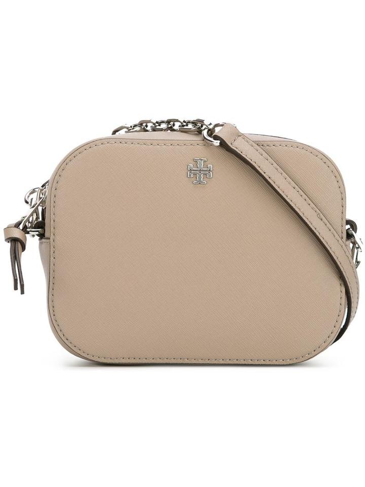 Tory Burch 'robinson' Crossbody Bag, Women's, Nude/neutrals, Calf Leather