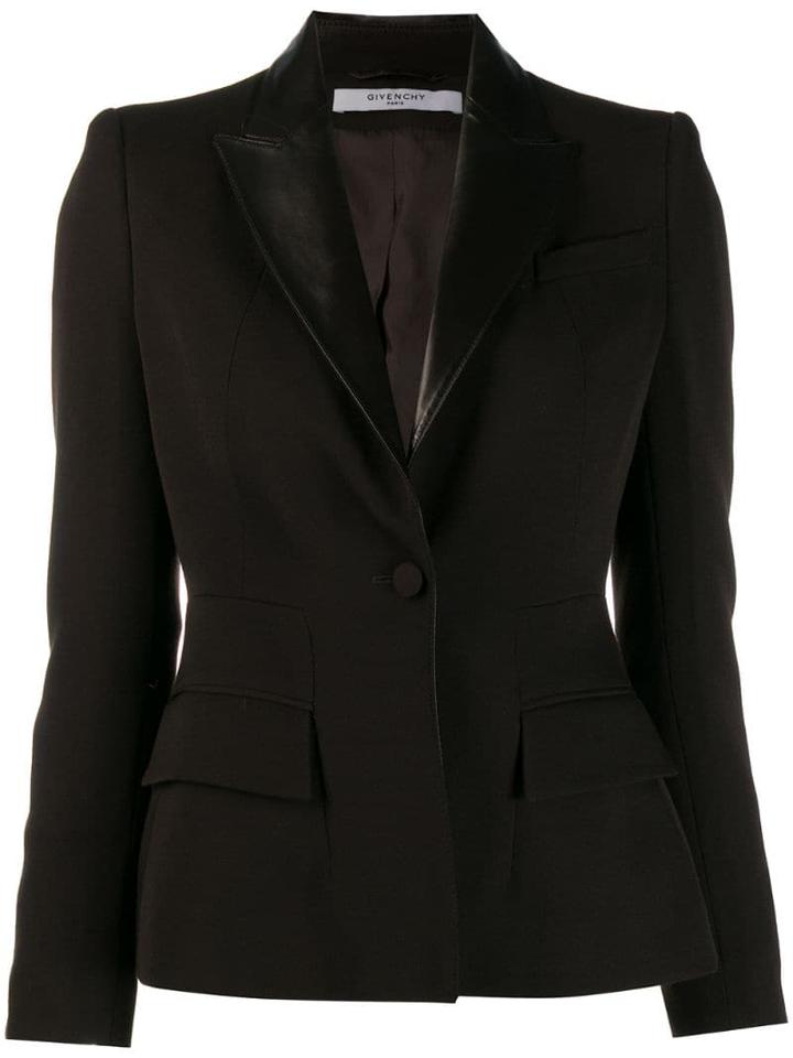 Givenchy Pre-owned '1990s One Button Blazer - Brown
