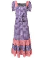 Duro Olowu Novelty Print Panelled Dress - Multicolour