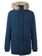 Rossignol 'gravity' Parka Coat, Men's, Size: Large, Blue, Polyamide/spandex/elastane/feather Down