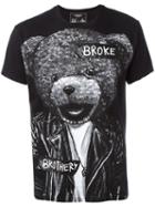 Dom Rebel 'bear' T-shirt, Men's, Size: Large, Black, Cotton