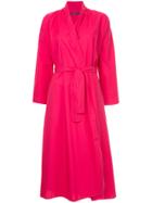 Sofie D'hoore Midi Wrap Dress - Red