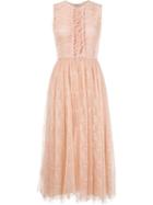 Jason Wu Ruffled Sleeveless Lace Dress