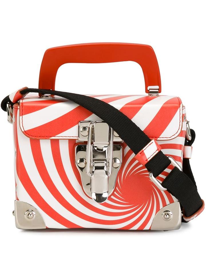 Jeremy Scott Swirl Print Cross Body Bag
