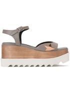 Stella Mccartney Star Cut-out Sandals - Grey