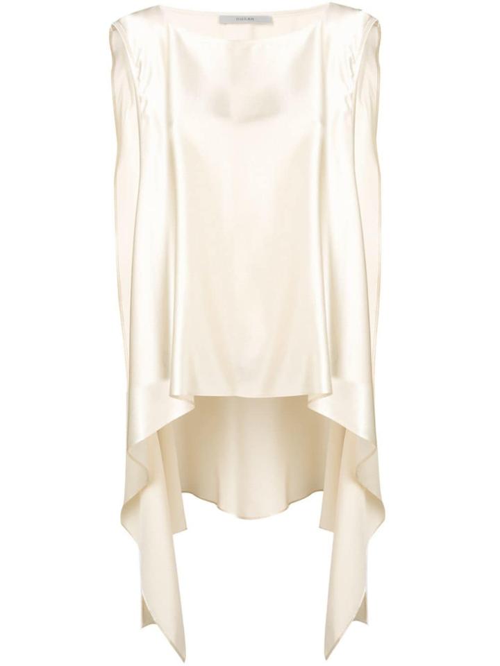 Dusan High-low Hem Blouse - Neutrals