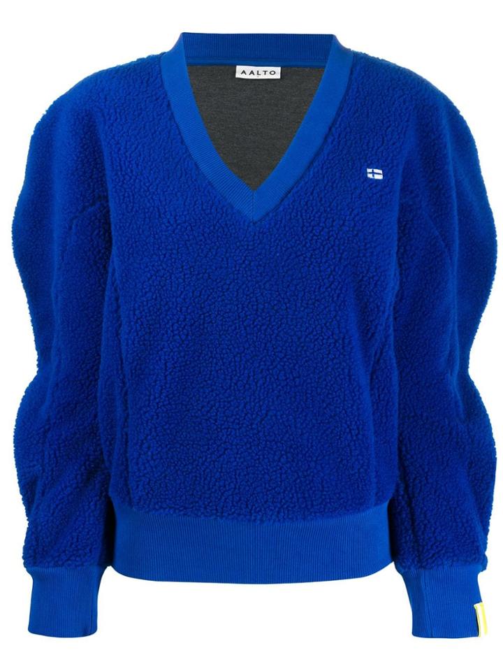 Aalto Fleece Jumper - Blue