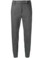 Brunello Cucinelli Tailored Trousers, Women's, Size: 42, Grey, Polyamide/polyester/spandex/elastane/virgin Wool