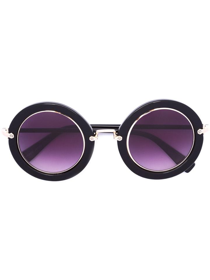 Derek Lam Madison Sunglass - Black