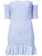 Petersyn Off-shoulder Mini Dress - Blue