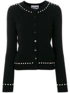 Moschino Playboy Studded Cardigan - Black