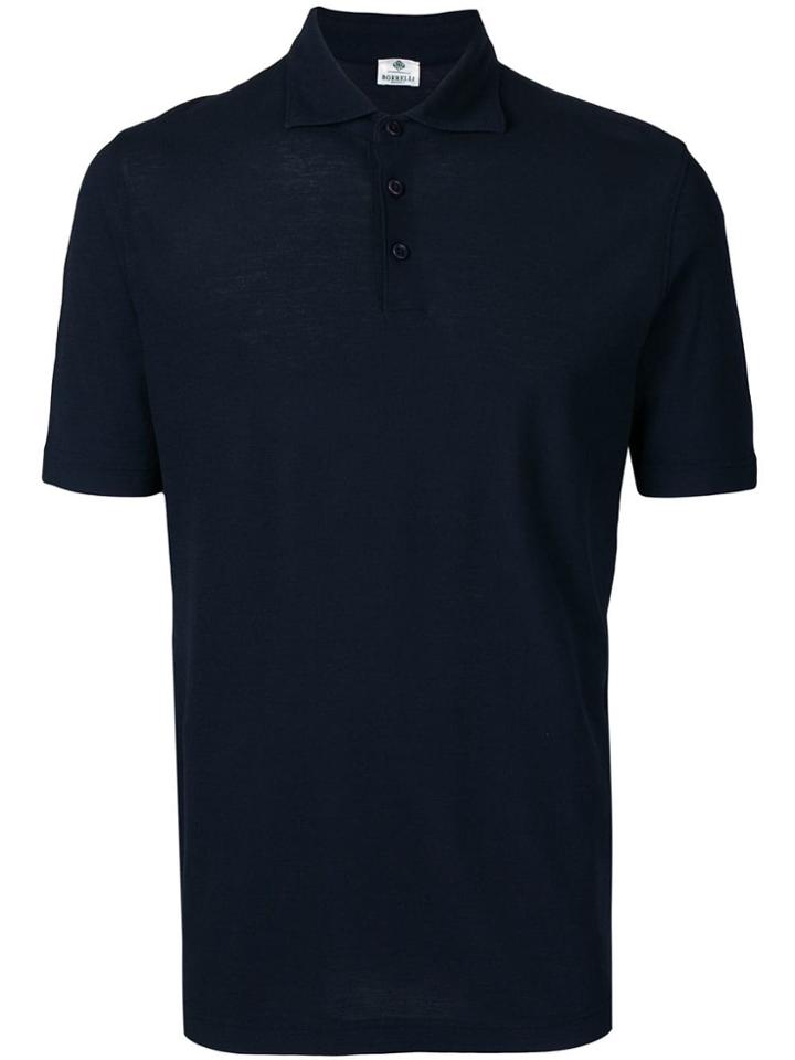 Borrelli Classic Polo Shirt - Blue