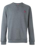 Mcq Alexander Mcqueen 'swallow' Sweatshirt, Men's, Size: Small, Grey, Cotton/polyester