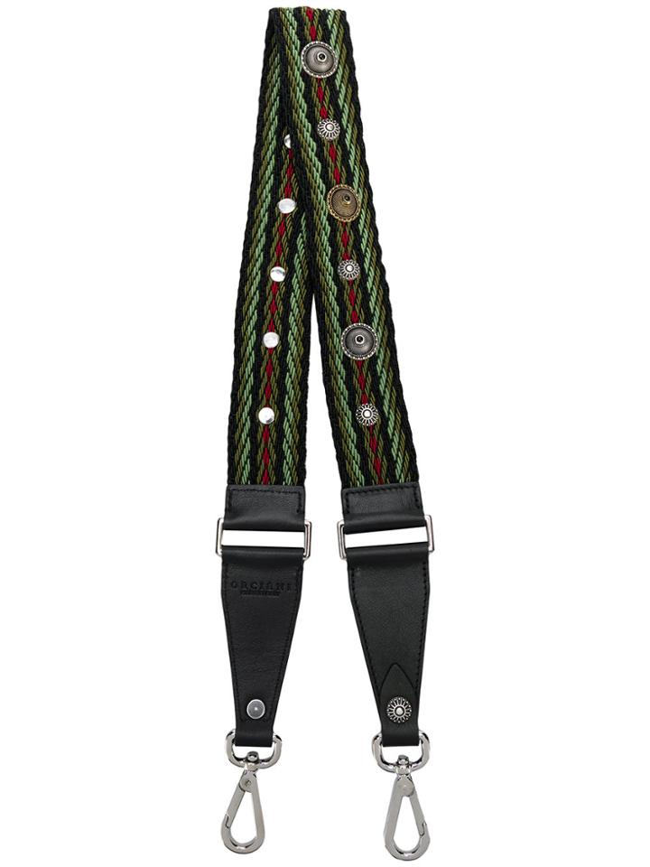 Orciani Button Shoulder Strap - Green