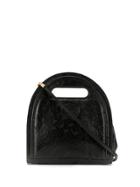 Gucci Pre-owned Embossed Logo Mini Bag - Black