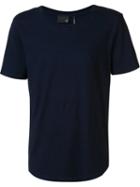 Ag Jeans Plain T-shirt, Men's, Size: Large, Blue, Cotton