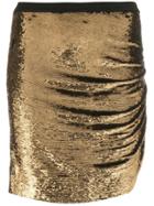 Iro Reward Sequin Skirt - Metallic