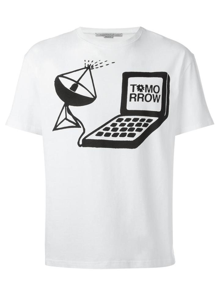 Stella Mccartney Tomorrow Print T-shirt - White