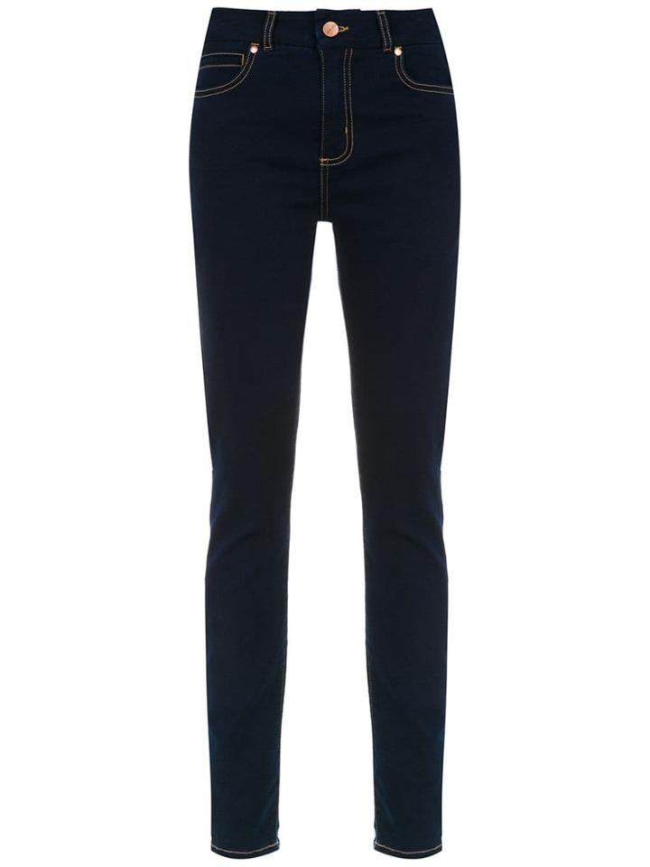 Tufi Duek Isabeli Skinny Trousers - Blue