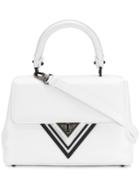 Giaquinto Fold Over Tote Bag - White
