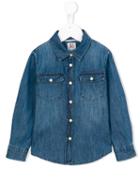 American Outfitters Kids - Denim Shirt - Kids - Cotton - 6 Yrs, Girl's, Blue