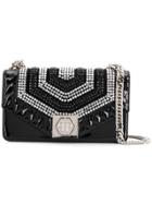 Philipp Plein Logo Embellished Shoulder Bag - Black