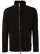 Giorgio Brato Shearling Jacket, Men's, Size: 46, Black, Sheep Skin/shearling