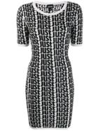 Just Cavalli Repeat Logo Dress - Black