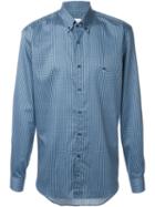 Etro Printed Shirt, Men's, Size: 41, Blue, Cotton