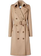 Burberry Cashmere Trench Coat - Neutrals