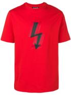 Neil Barrett Thunderbolt T-shirt - Red
