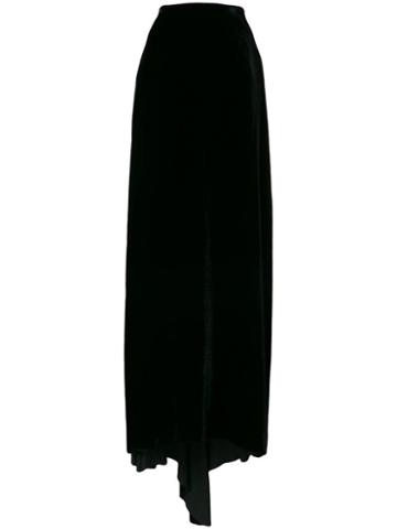 Lanvin Pre-owned Velvet Skirt - Black