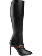 Gucci Sylvie Knee Boots - Black