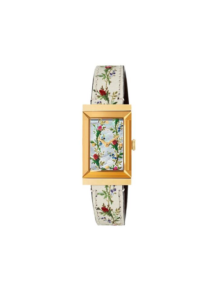 Gucci G-frame Watch, 21x40mm - White
