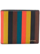 Paul Smith Bright Stripe Billfold Wallet - Multicolour