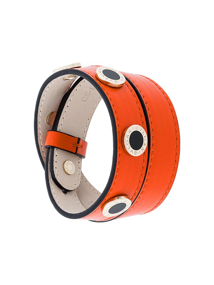 Bulgari Double Strap Bracelet - Yellow & Orange