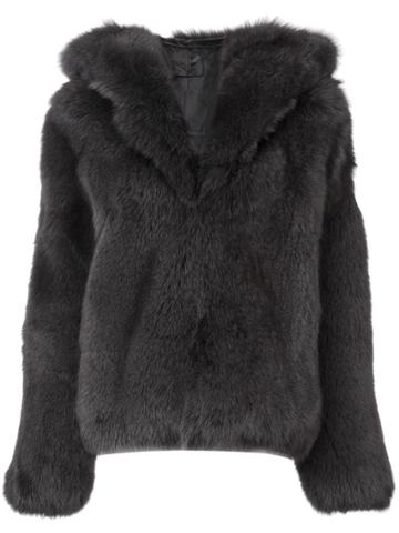 Rta Rta Wf8fr492st Grey Furs & Skins->fox Fur