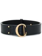 Chloé Logo Belt - Blue