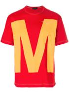 Comme Des Garçons Vintage M Print T-shirt - Red