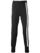 Y-3 Striped Side Sweatpants - Black