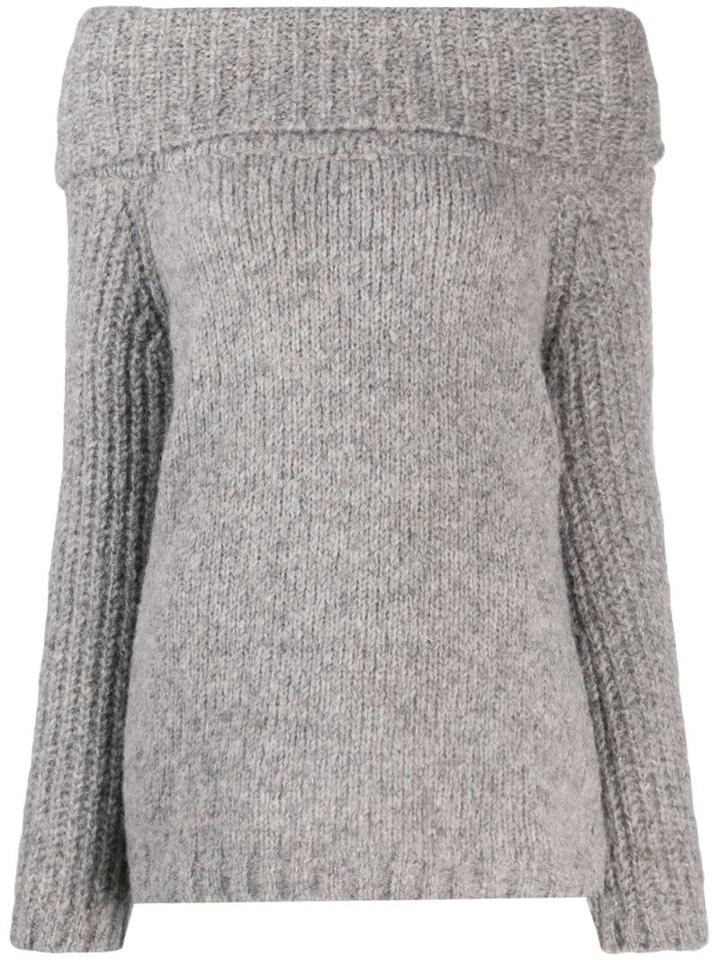 Snobby Sheep Funnel Neck Jumper - Grey