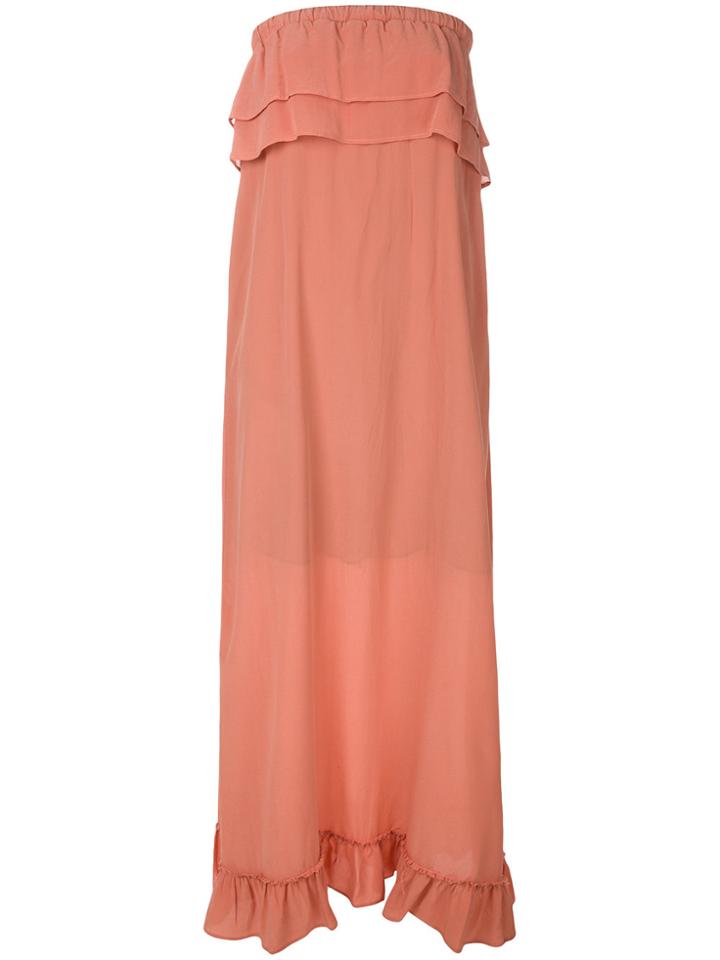 Semicouture Ralphie Dress - Yellow & Orange