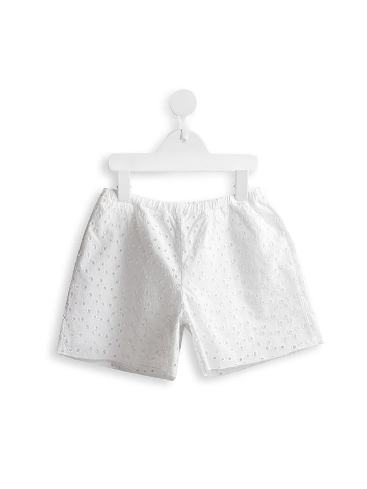 Douuod Kids Stravinsky Shorts, Girl's, Size: 8 Yrs, White