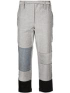 Tome Patchwork Jeans - Grey