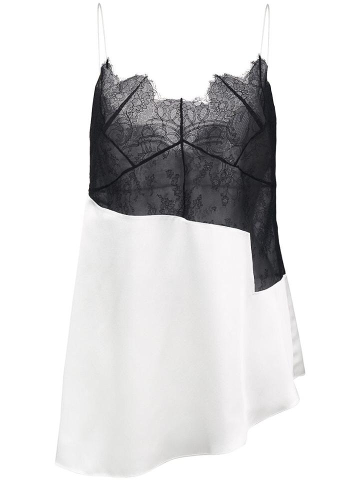 Maison Margiela Contrast Camisole Top - White