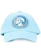 Diesel Embroidered Patch Baseball Cap, Adult Unisex, Size: Medium, Blue, Cotton