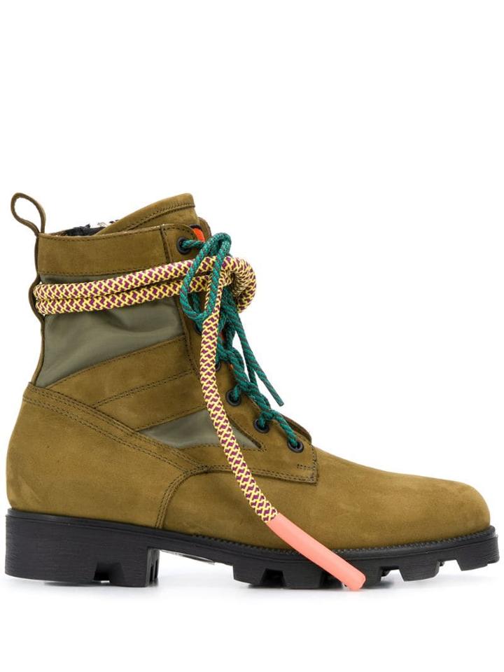 Mcq Alexander Mcqueen Exodus Lace-up Boots - Brown