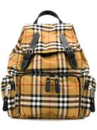 Burberry Vintage Check Backpack - Brown