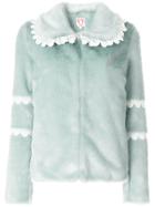 Shrimps Ezra Faux Fur Jacket - Green