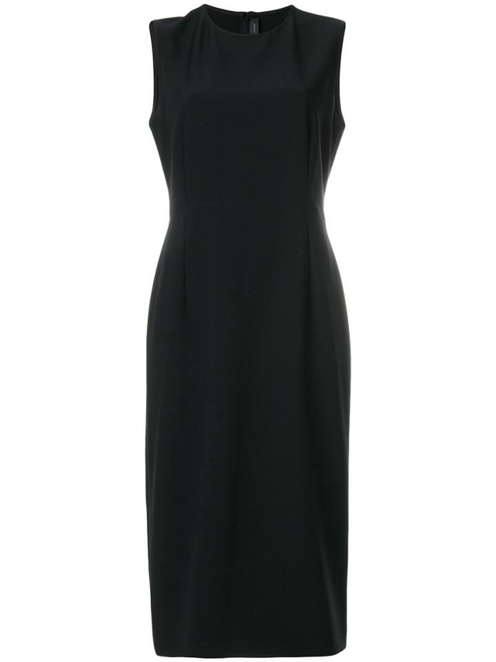 Joseph Belted Midi Dress - Black